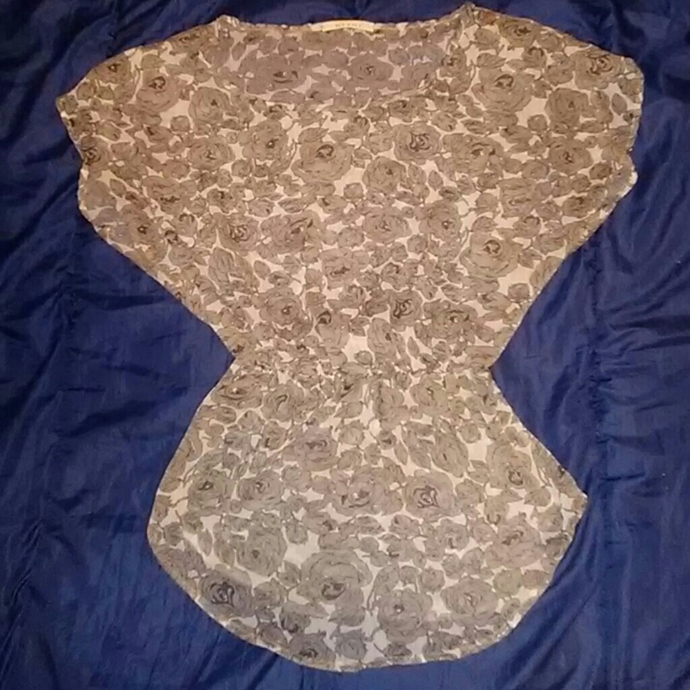 Sheer blouse